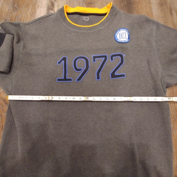 ECKO UNLTD Pulllover Mens XL Sweatshirt. 1972 Graphic Logo Crest & Ebow Patches - Picture 7 of 8